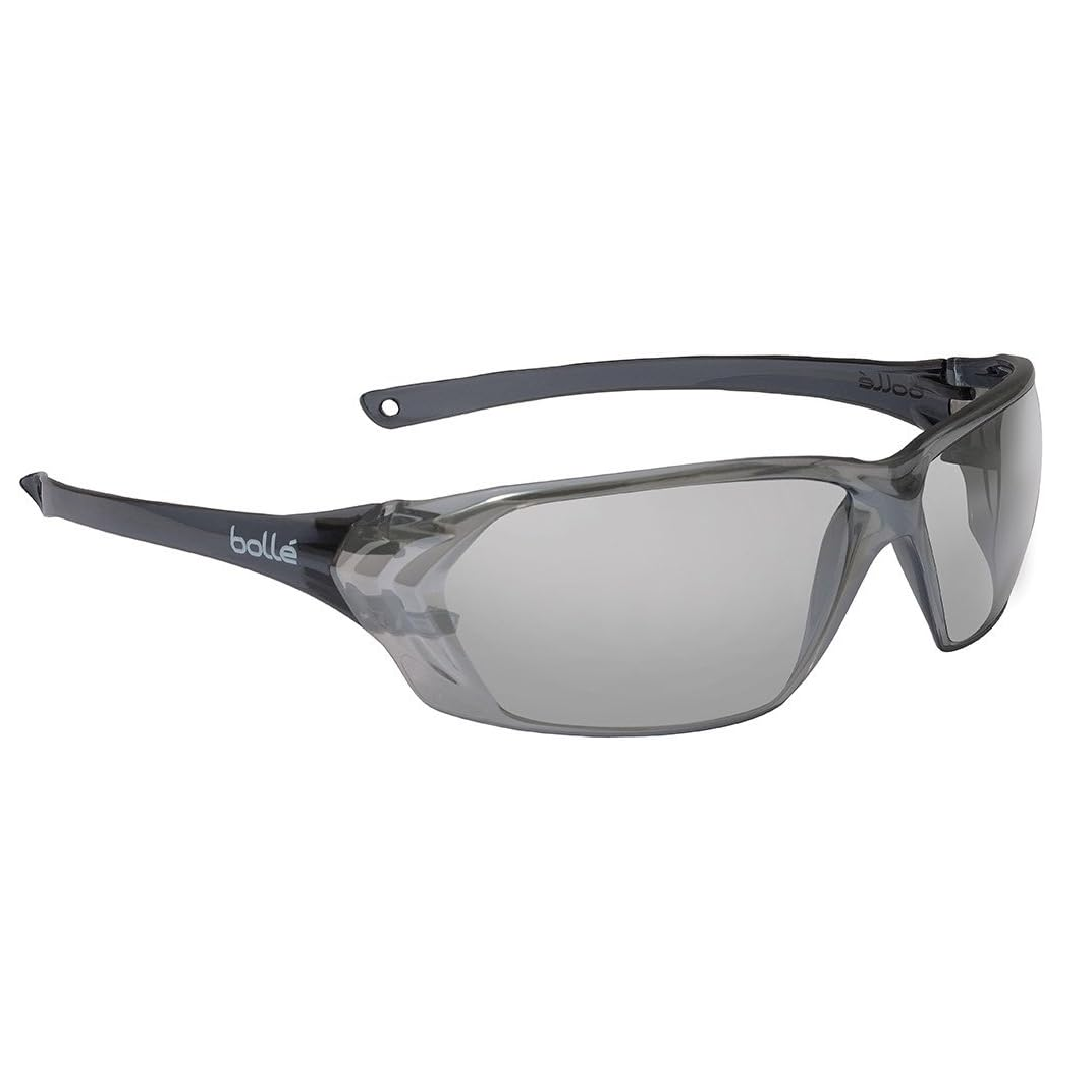 prism goggles Bolle Prism Safety Glasses with Black Temples and Smoke Anti-Fog Lens