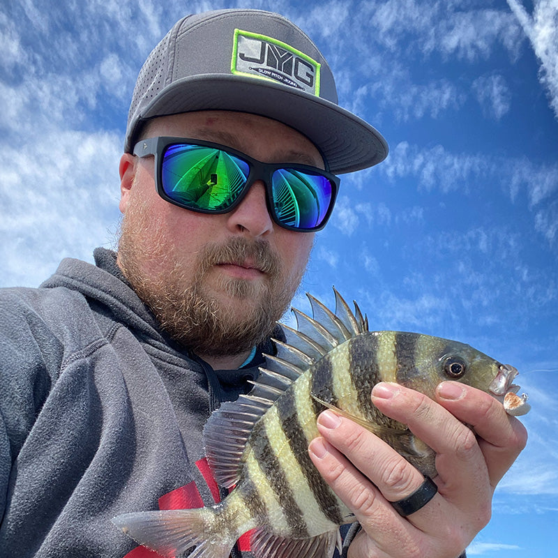 Detour Breach XL Z87+ Safety Glasses with Matte Black Frame and Polarized Green Machine Lens-BREACH_XL-531-Safety Glasses USA-2