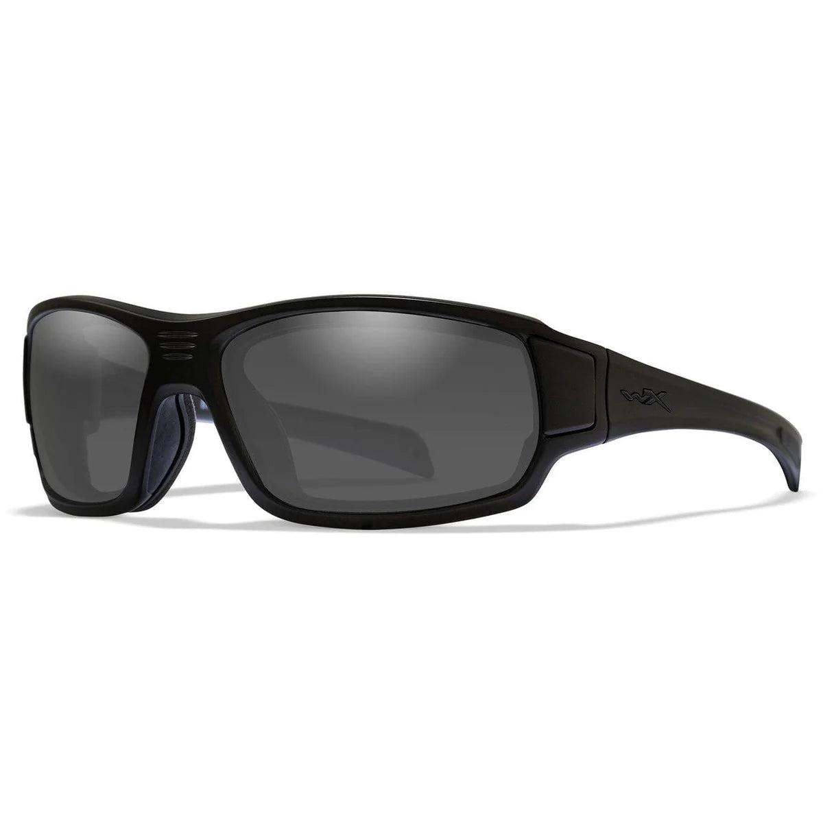 Wiley X Breach Safety Sunglasses-WX-CCBRH01-Matte Black Frame - Smoke Grey Lens-Safety Glasses USA-1
