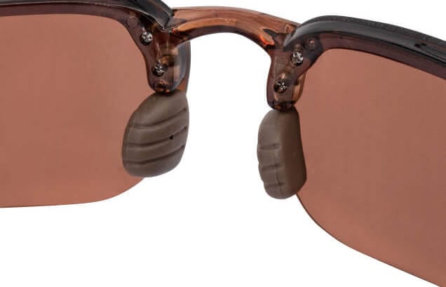 Crossfire ES4 Safety Glasses with Crystal Brown Frame and HD Brown Flash Mirror Lens-CF-211125-Safety Glasses USA-8