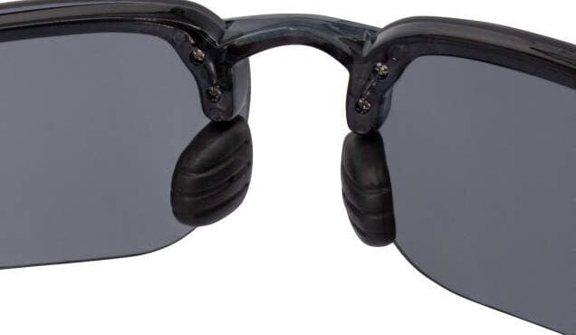 Crossfire ES4 Safety Glasses with Crystal Black Frame and Smoke Lens-CF-2141-Safety Glasses USA-8