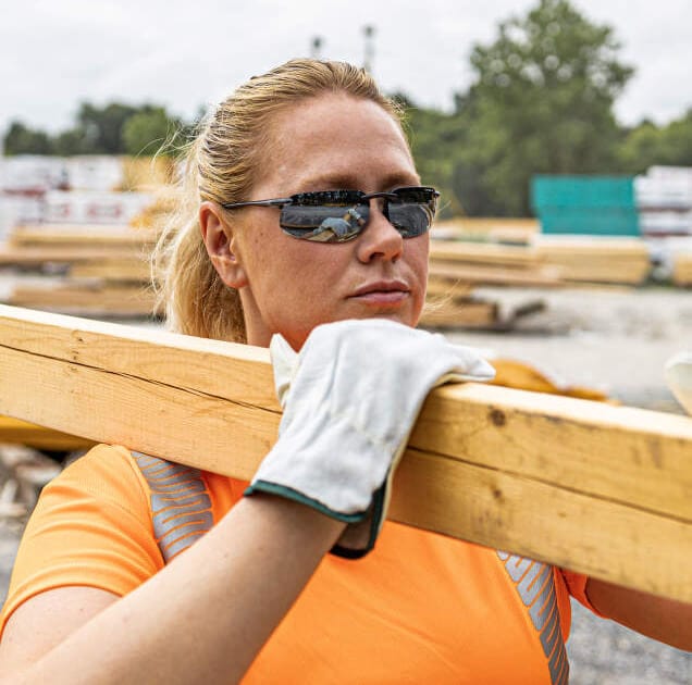 Crossfire ES4 Safety Glasses with Shiny Black Frame and Silver Mirror Lens-CF-2123-Safety Glasses USA-4