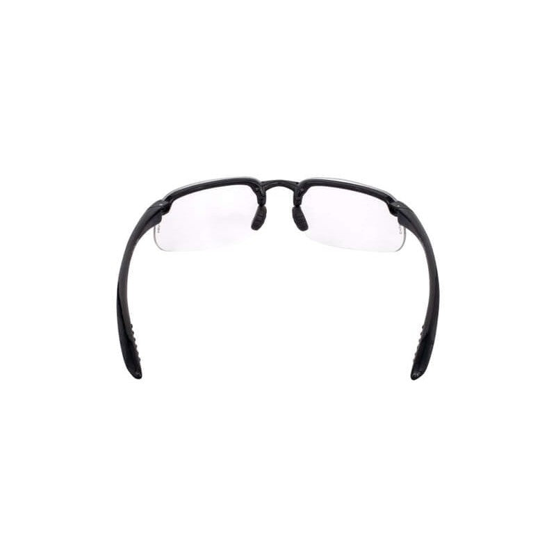 Crossfire ES4 Safety Glasses with Shiny Pearl Gray Frame and Clear Lens-CF-2164-Safety Glasses USA-6