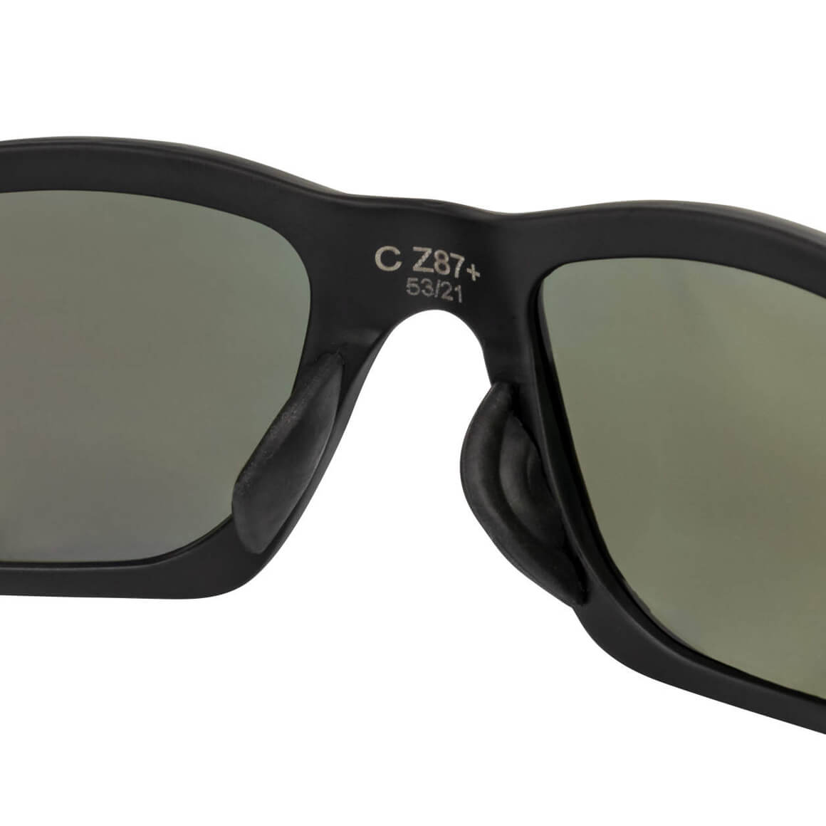 Crossfire RPG Safety Glasses with Matte Black Frame and Polarized Blue Mirror Lens-Safety Glasses USA-6