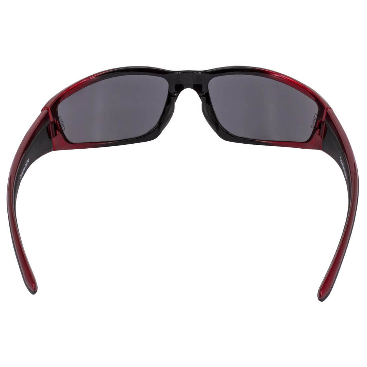 Crossfire RPG safety Glasses with Shiny Black w/Pearl Red Frame and Silver Mirror Lens-Safety Glasses USA-4