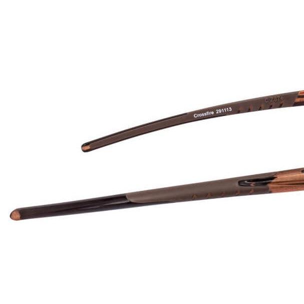 Crossfire ES5 Safety Glasses with Crystal Brown Frame and Polarized Brown Lens-CF-291113-Safety Glasses USA-8