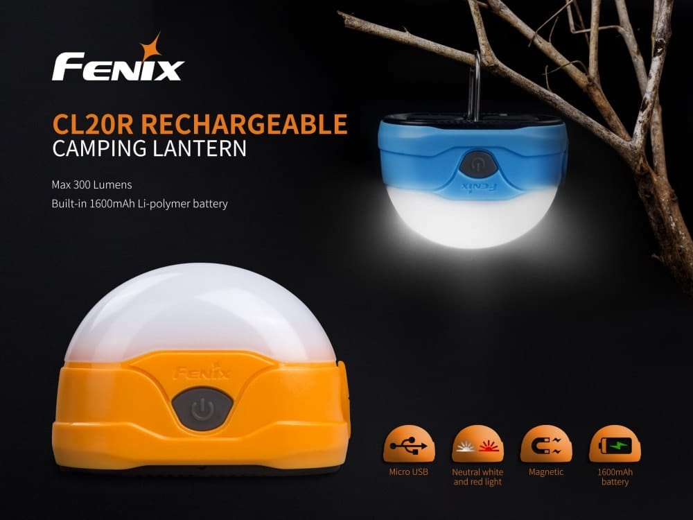 Fenix CL20R LED Rechargeable Camping Lantern-sku-44885209612584-Safety Glasses USA-3