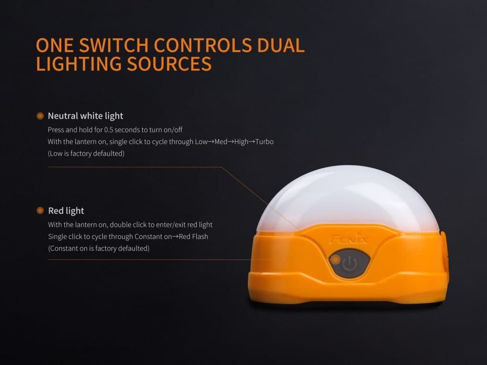 Fenix CL20R LED Rechargeable Camping Lantern-sku-44885209612584-Safety Glasses USA-10