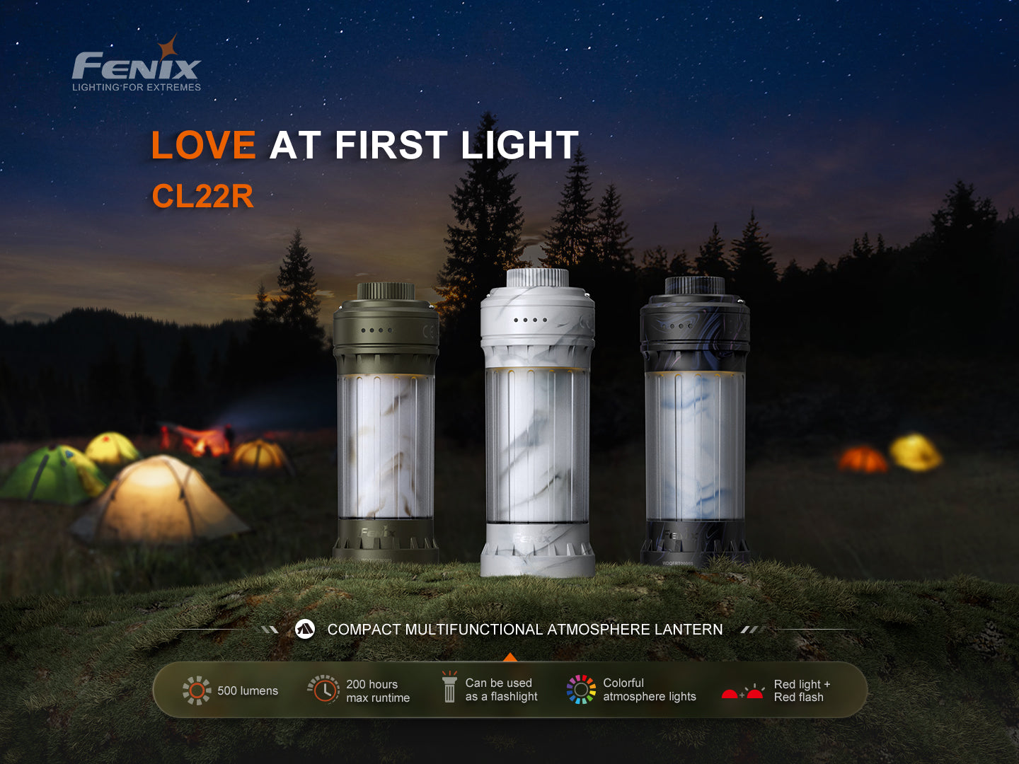 Fenix CL22R Camping Lantern--Safety Glasses USA-4