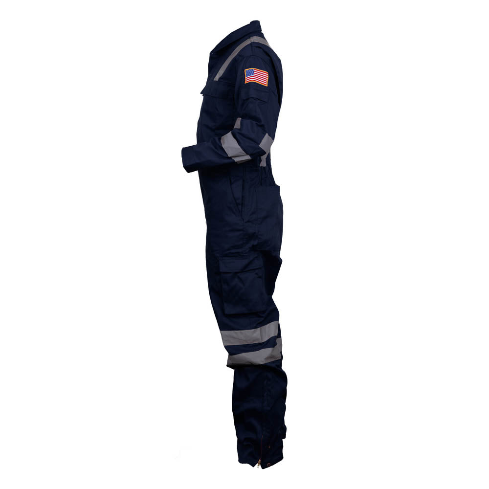 Just In Trend Premium High-Visibility Coveralls with Leg Zipper