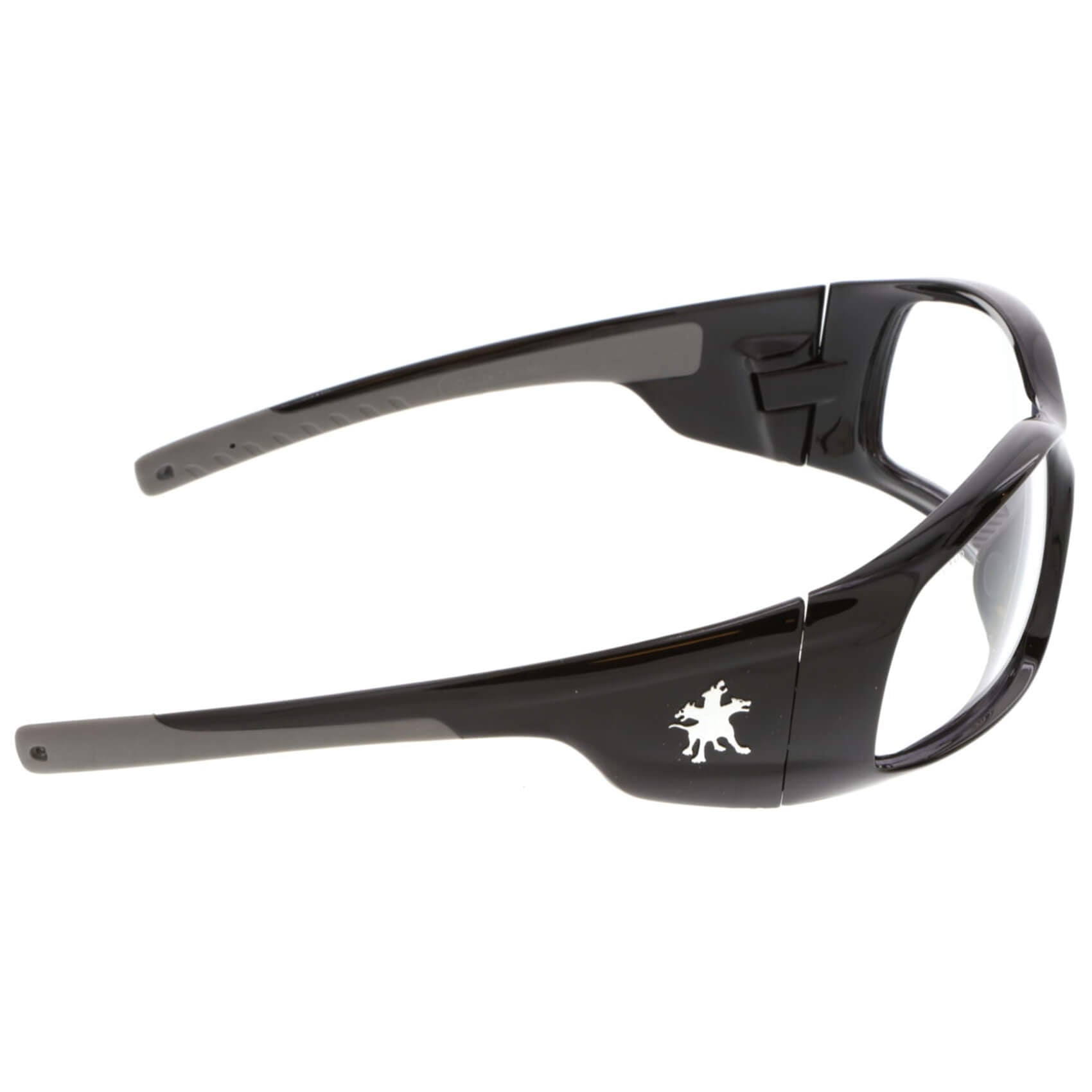 MCR Safety Swagger Safety Glasses with Black Frame and Clear Lens-Safety Glasses USA-4