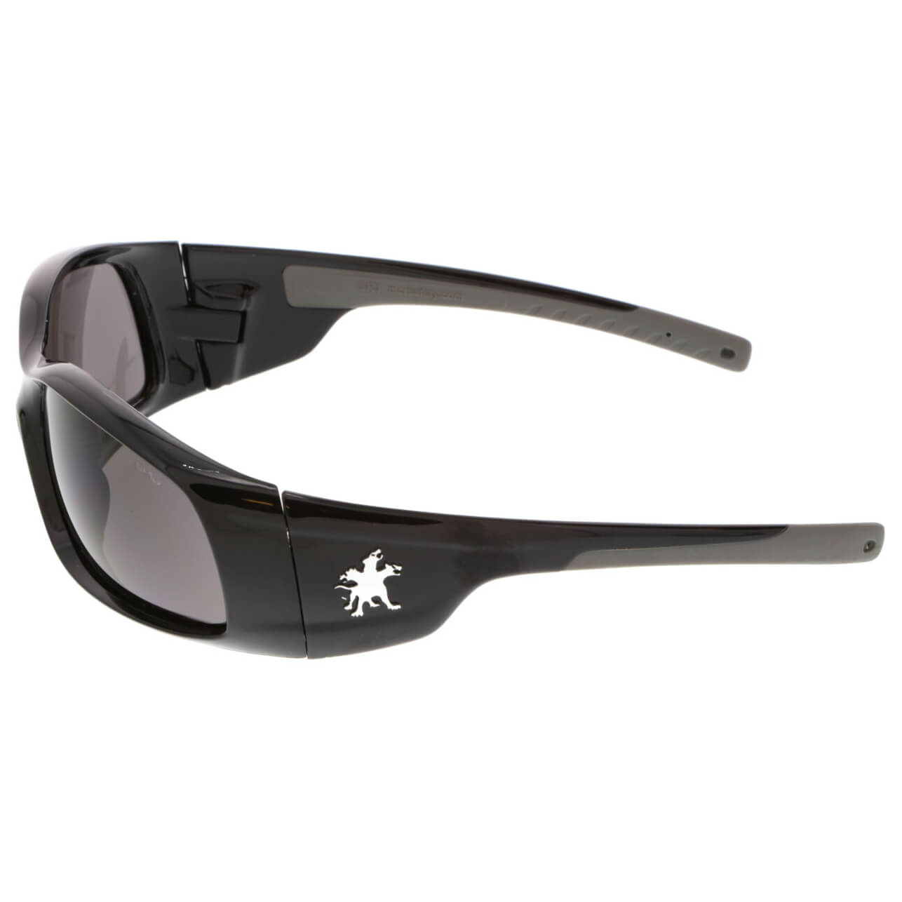 MCR Safety Swagger Safety Glasses with Black Frame and Gray Lens-Safety Glasses USA-3