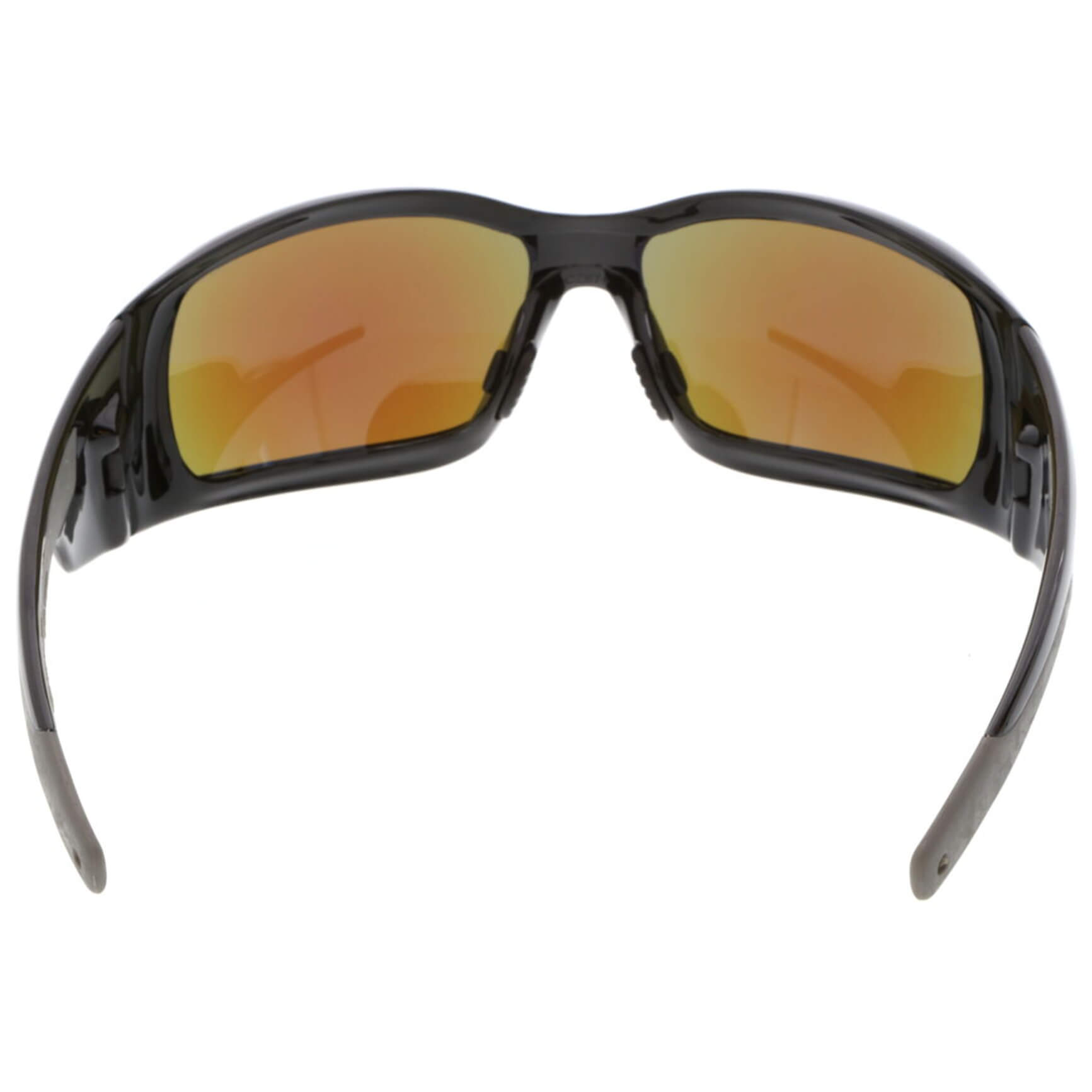 MCR Safety Swagger Safety Glasses with Black Frame and Blue Diamond Mirror Lens-Safety Glasses USA-5