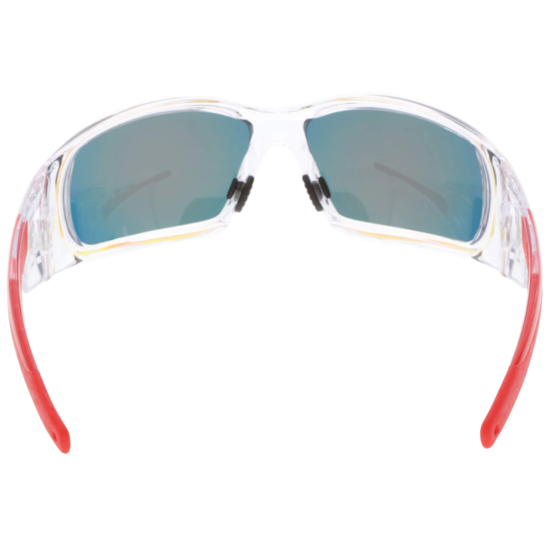 MCR Safety Swagger Safety Glasses with Clear Frame and Fire Mirror Lens-Safety Glasses USA-5