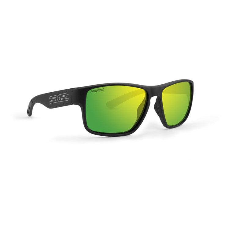 Epoch Eyewear Charlie Polarized Sunglasses-Black Frame - Polarized Green Mirror Lens-sku-35605886861472-Safety Glasses USA-5