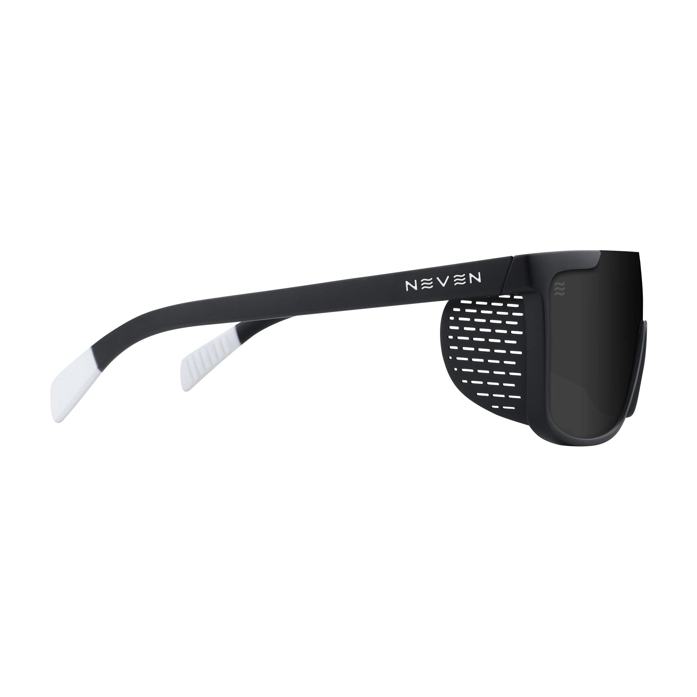 Neven Pitch Black Polarized Sunglasses