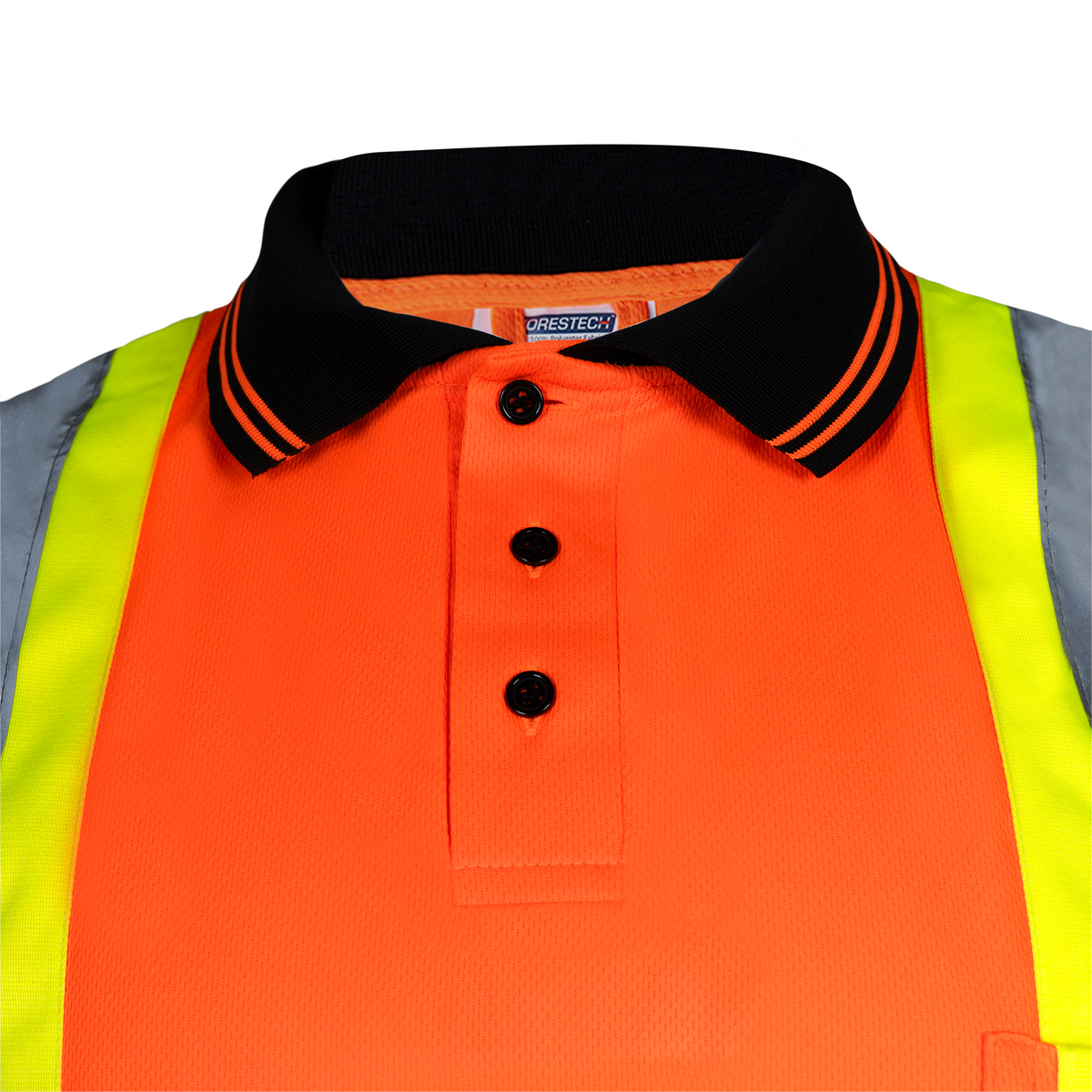 Jorestech Hi-Vis X-Back Reflective Two-Tone Safety Polo Shirt