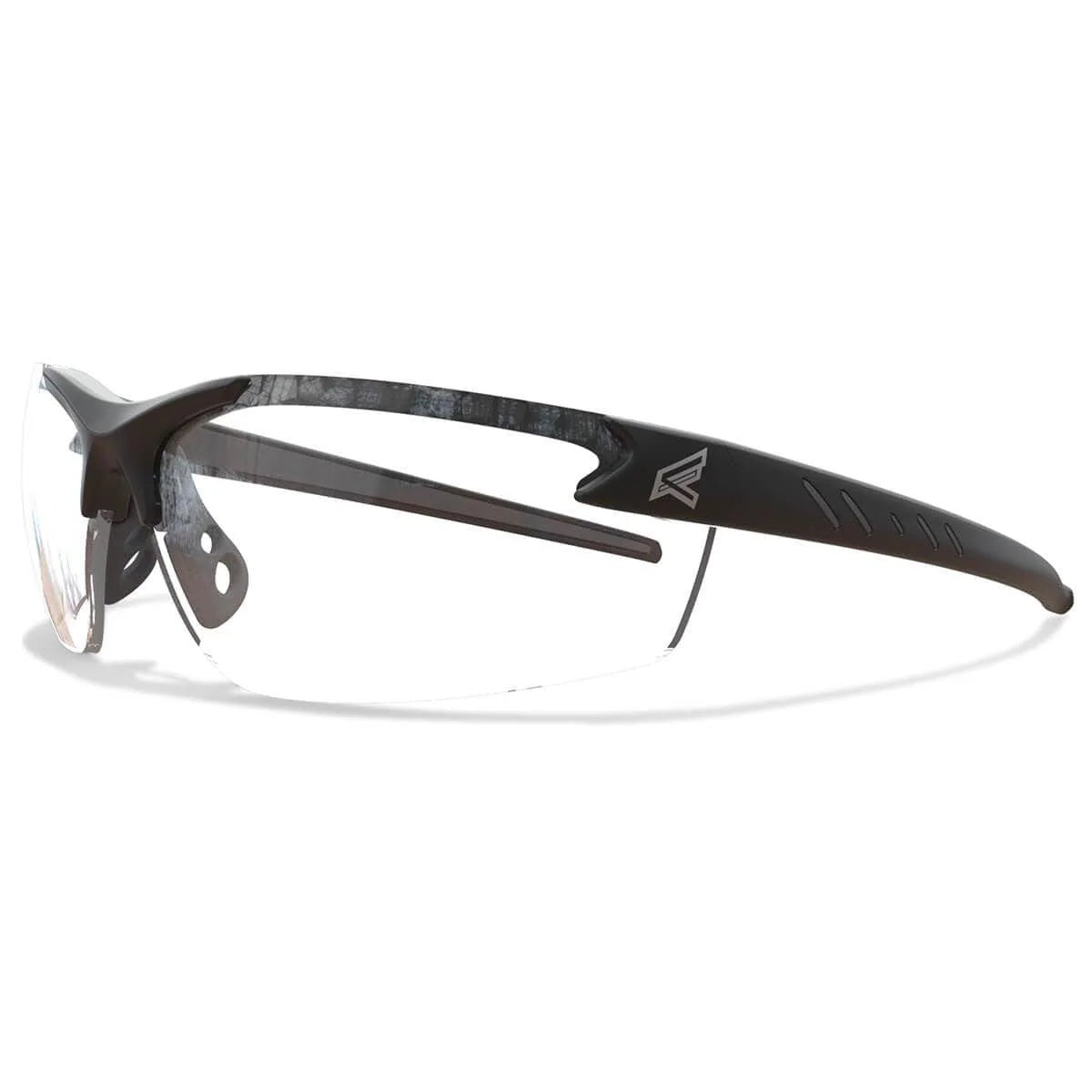 Edge Zorge G2 Safety Glasses-DZ111-G2-Black Frame - Clear Lens-Safety Glasses USA-5