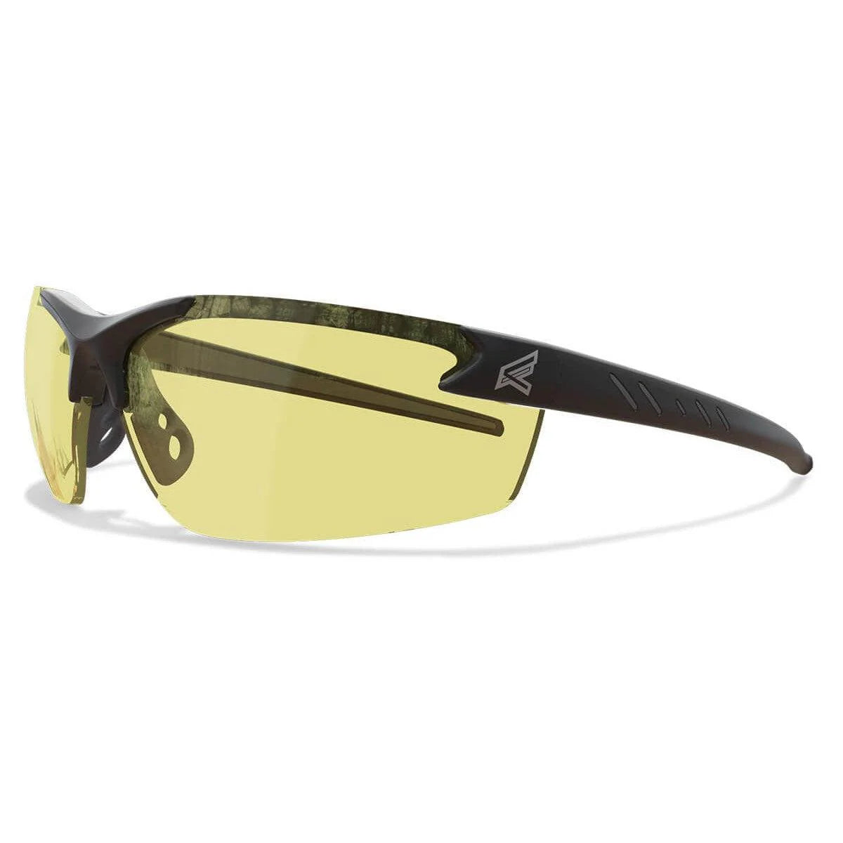 Edge Zorge G2 Safety Glasses-DZ112-G2-Black Frame - Yellow Lens-Safety Glasses USA-8