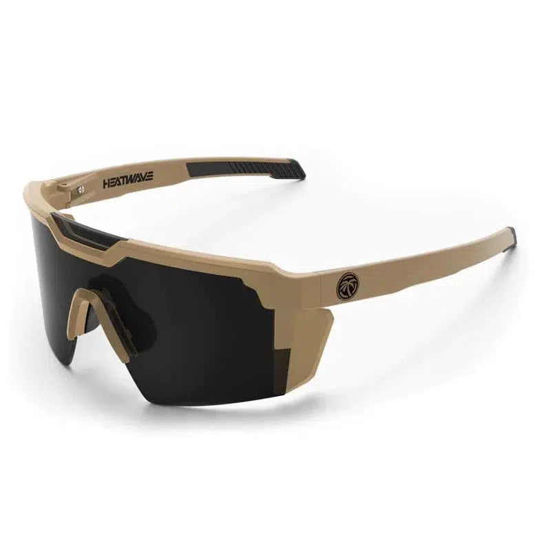 Heat Wave Future Tech Z87+ Safety Glasses-Desert Tan - Black Polarized-E-FTR-TANZ87-01P-Safety Glasses USA-5