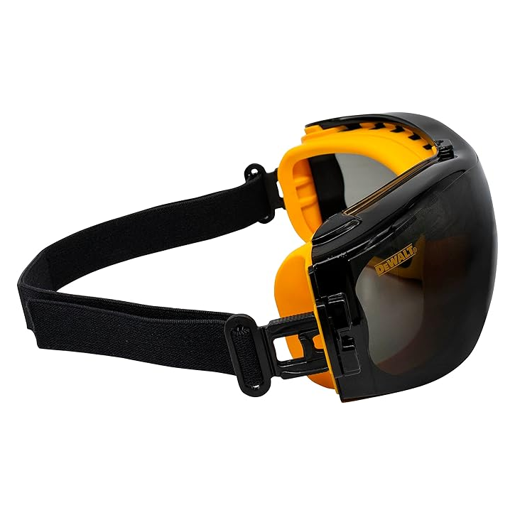 DeWalt Concealer Safety Goggles with Gray Anti-Fog Lens-Safety Glasses USA-5