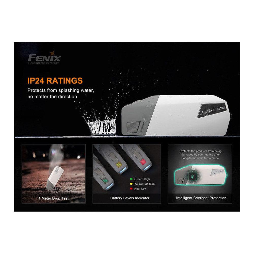 Fenix E-Star - Portable Self-powered Emergency LED Flashlight-sku-44858628636968-Safety Glasses USA-8