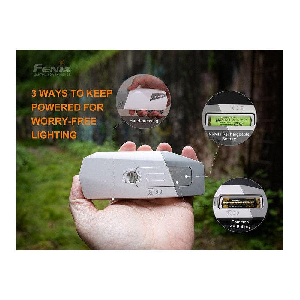 Fenix E-Star - Portable Self-powered Emergency LED Flashlight-sku-44858628636968-Safety Glasses USA-11