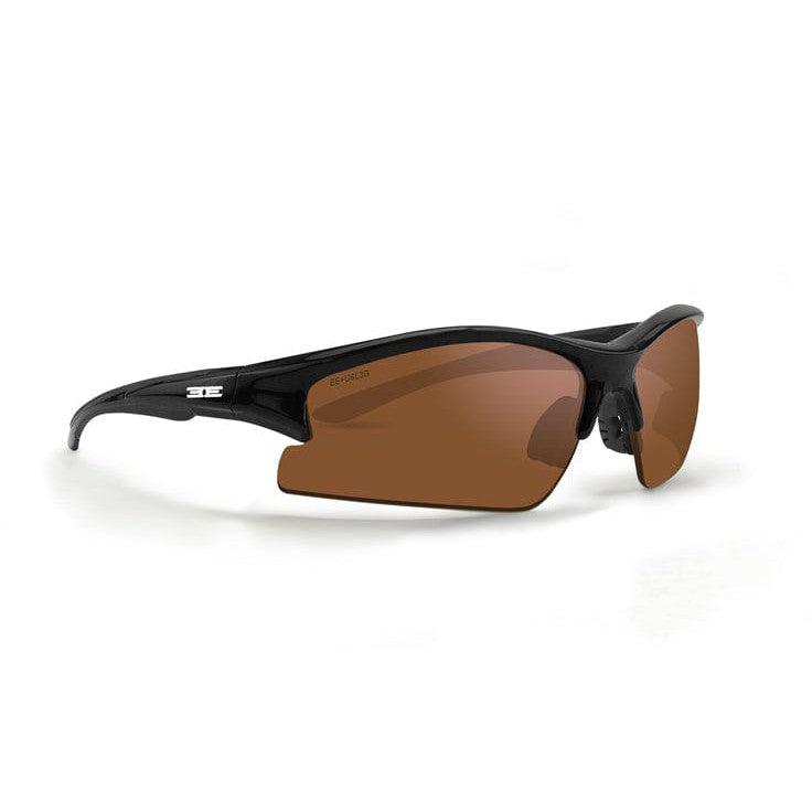 Epoch Eyewear Brodie Safety Sunglasses-Black Frame - Amber Lens-sku-37350392955040-Safety Glasses USA-1