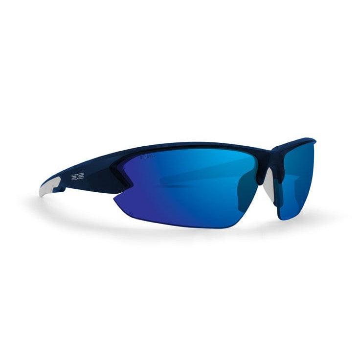 Epoch Eyewear Midway Safety Sunglasses-Navy & White Frame - Blue Mirror Lens-sku-47397218615456-Safety Glasses USA-2