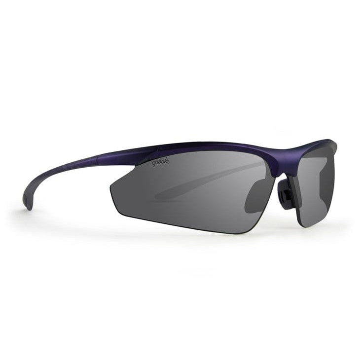 Epoch Eyewear Cadence Lightweight Wrap Sunglasses-Purple Frame - Polarized Smoke Lens-sku-35620408098976-Safety Glasses USA-5