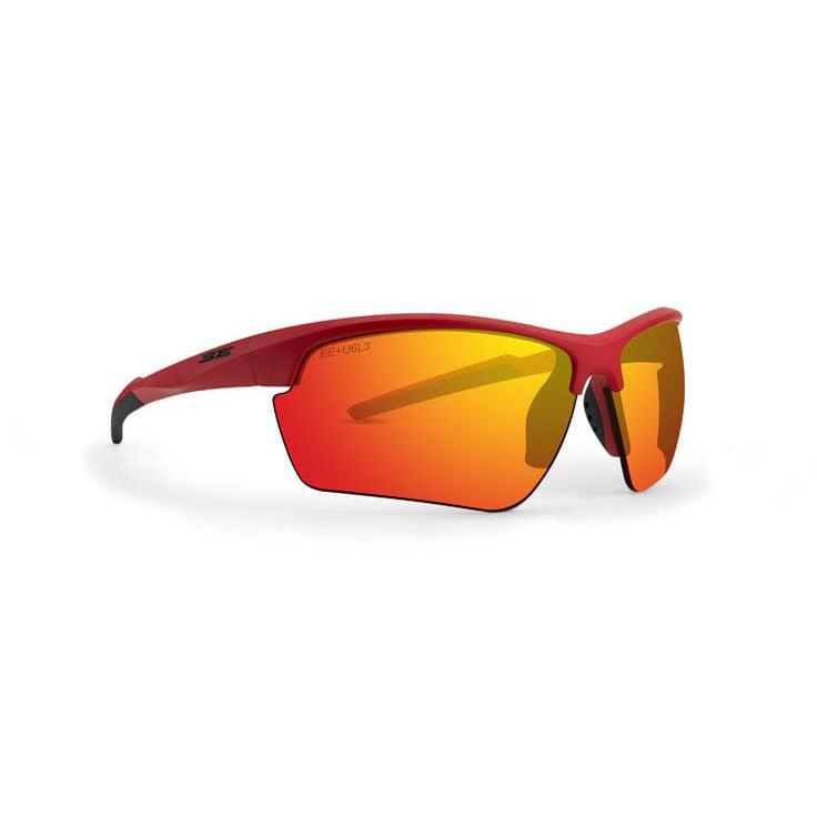 Epoch Eyewear Kennedy Safety Sunglasses-Red Frame - Red Mirror Lens-sku-35605874868384-Safety Glasses USA-1