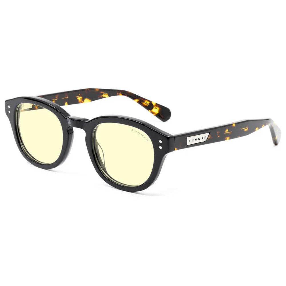 Gunnar Emery Blue Light Computer Glasses-Onyx Jasper Frame Amber Lens-EME-08901-Safety Glasses USA-3