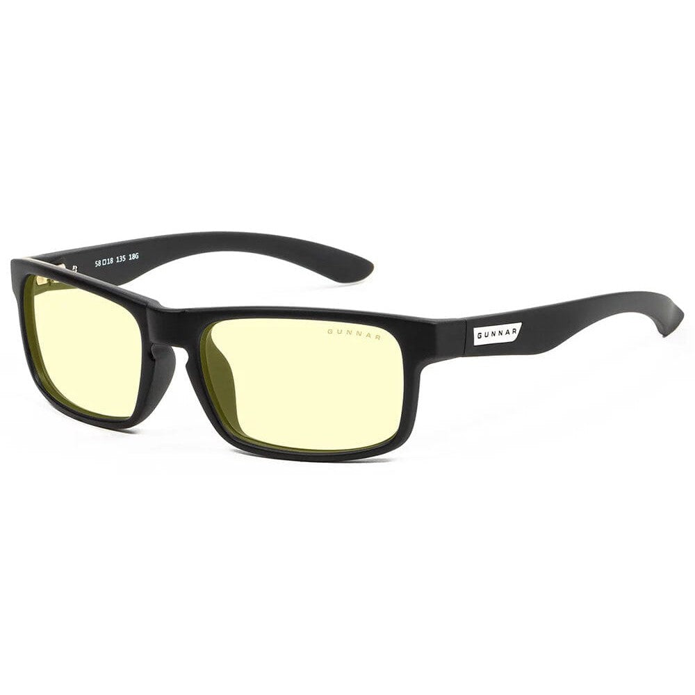 Gunnar Enigma Blue Light Computer Glasses-Onyx Frame Amber Lens-ENI-00101-Safety Glasses USA-1