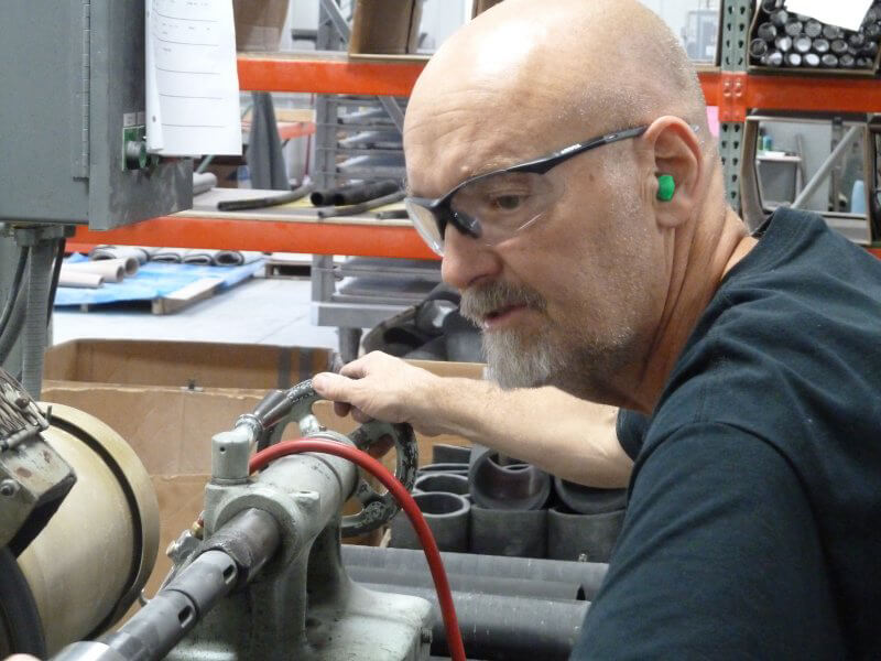 Delta Plus Rx-500C Safety Glasses Black Frame Clear Full Lens Magnifier-Safety Glasses USA-2