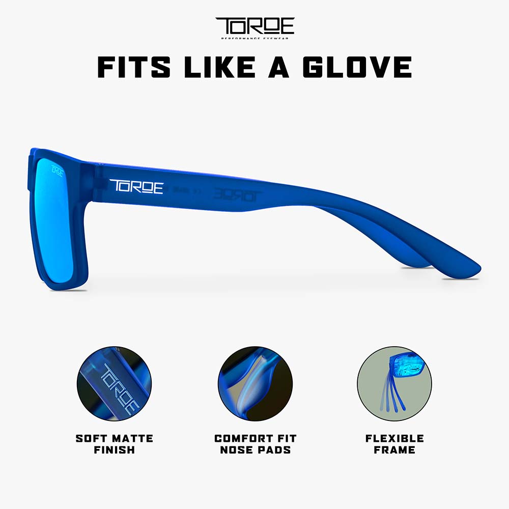 TOROE RANGE FROST BLUE Exclusive Edition Polarized Sunglasses-7