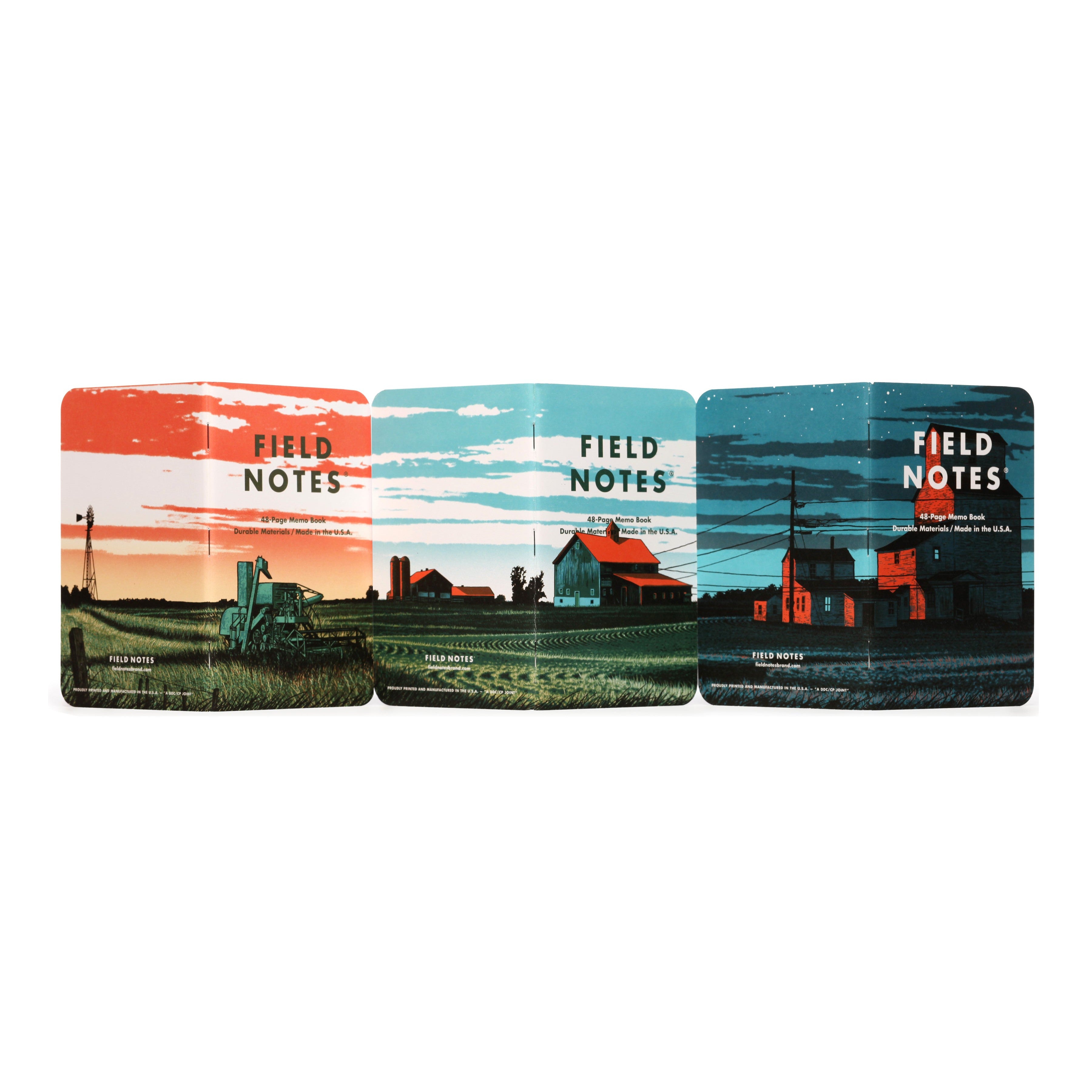 Field Notes Heartland Edition 3-Pack Notebooks-FNC-61-Safety Glasses USA-2