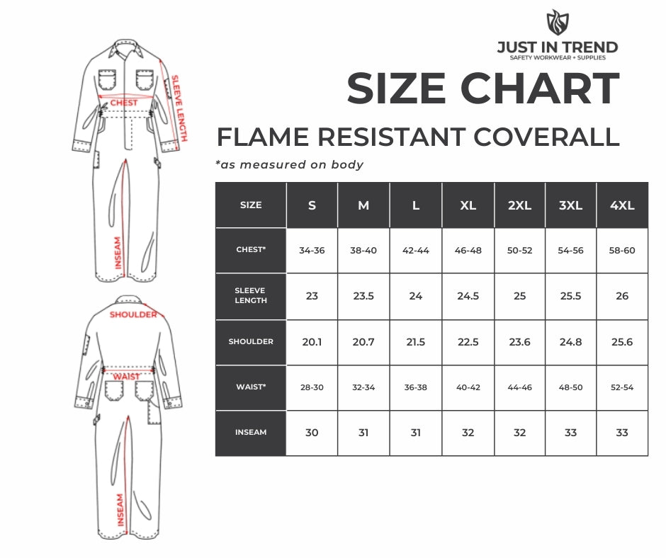 Just In Trend Flame-Resistant Coveralls