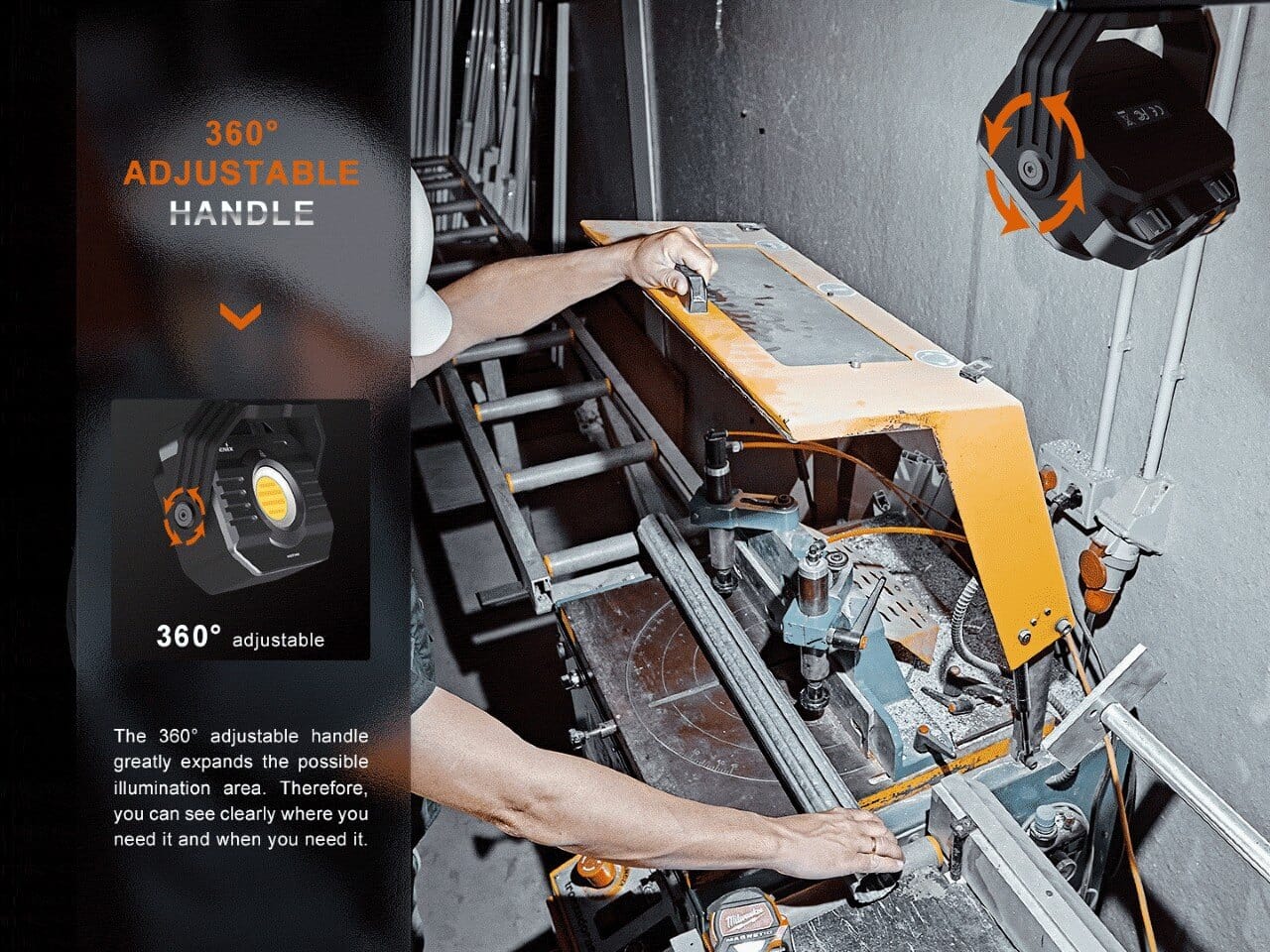 Fenix CL28R Multifunctional Outdoor LED Lantern-sku-44858692469032-Safety Glasses USA-4