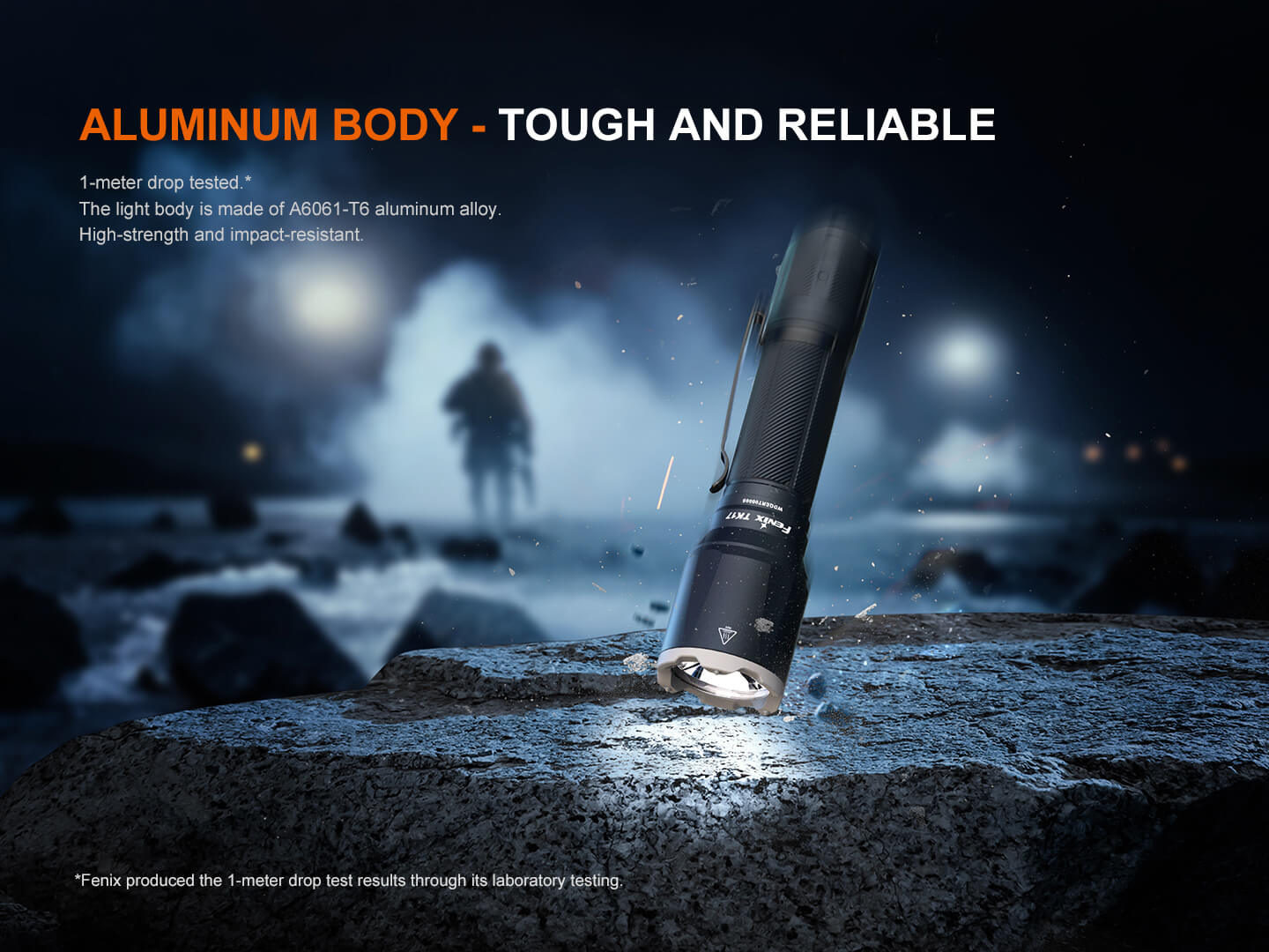 Fenix TK17 Dual-Switch Tactical Flashlight-Safety Glasses USA-15