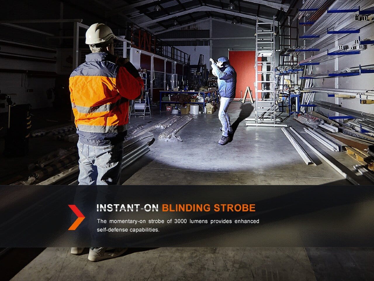 Fenix WF26R Cradle Charging LED Work Flashlight-sku-44858687717672-Safety Glasses USA-13