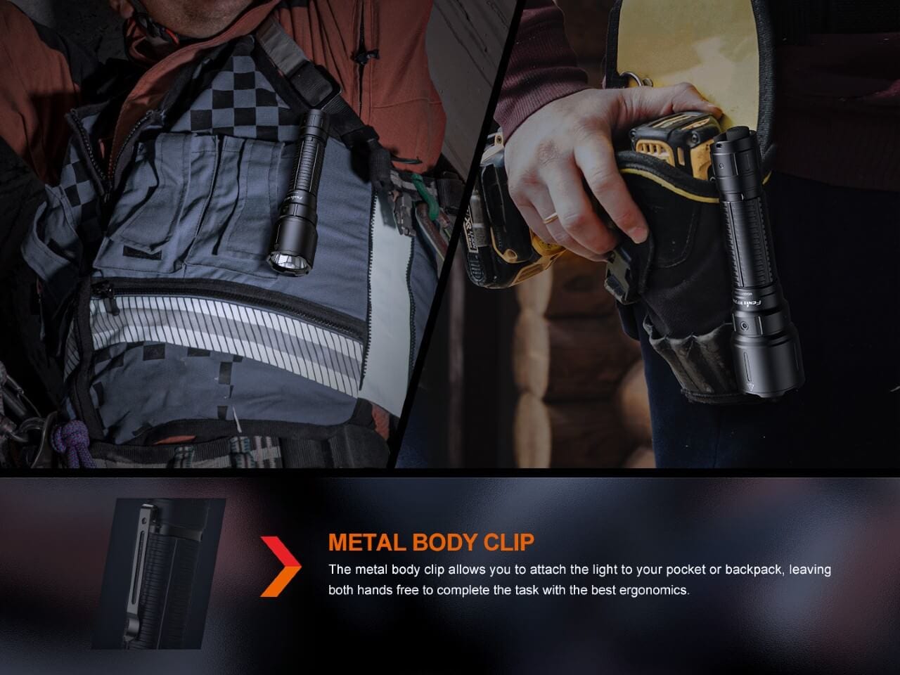 Fenix WF26R Cradle Charging LED Work Flashlight-sku-44858687717672-Safety Glasses USA-15