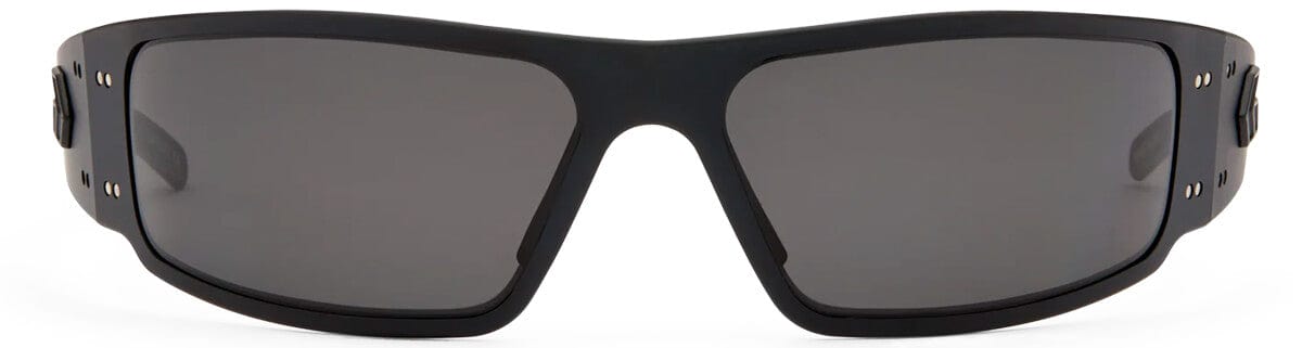 Gatorz Magnum Ballistic Safety Glasses with Black Cerakote Frame and Smoke Anti-Fog Lens