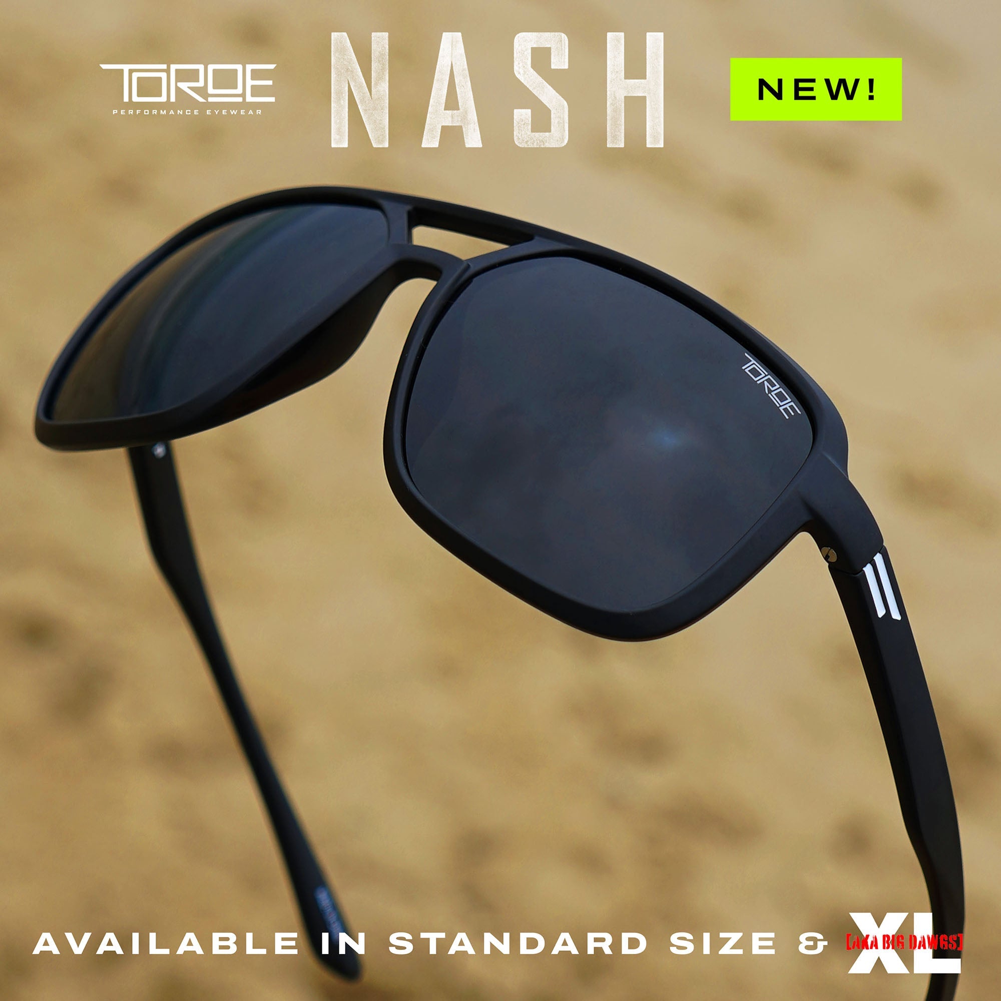 TOROE NASH Polarized Sunglasses