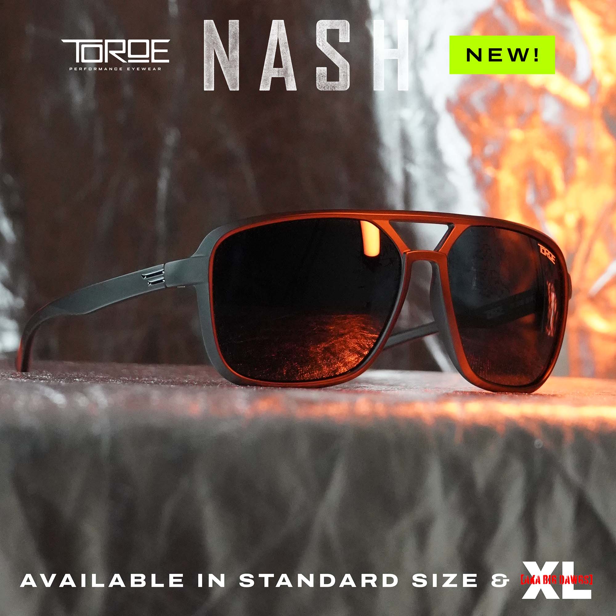 TOROE NASH Polarized Sunglasses