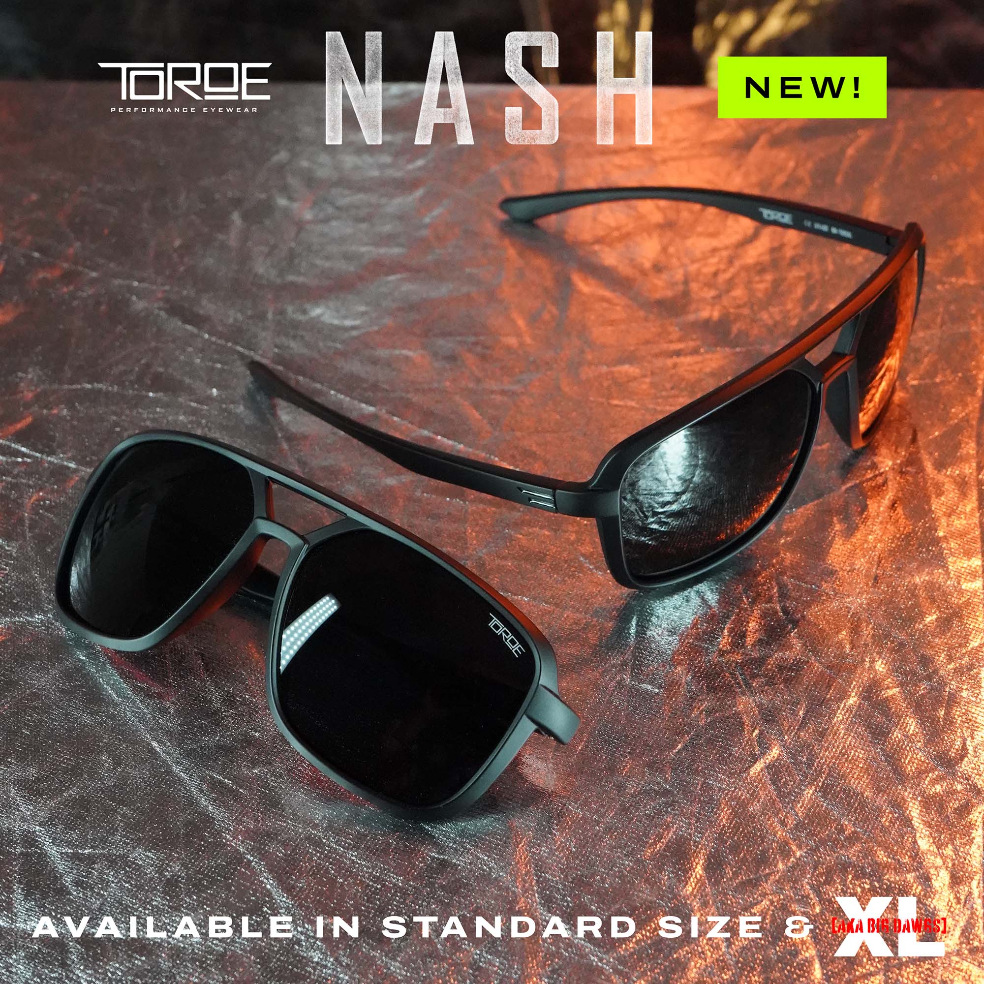 TOROE NASH Polarized Sunglasses