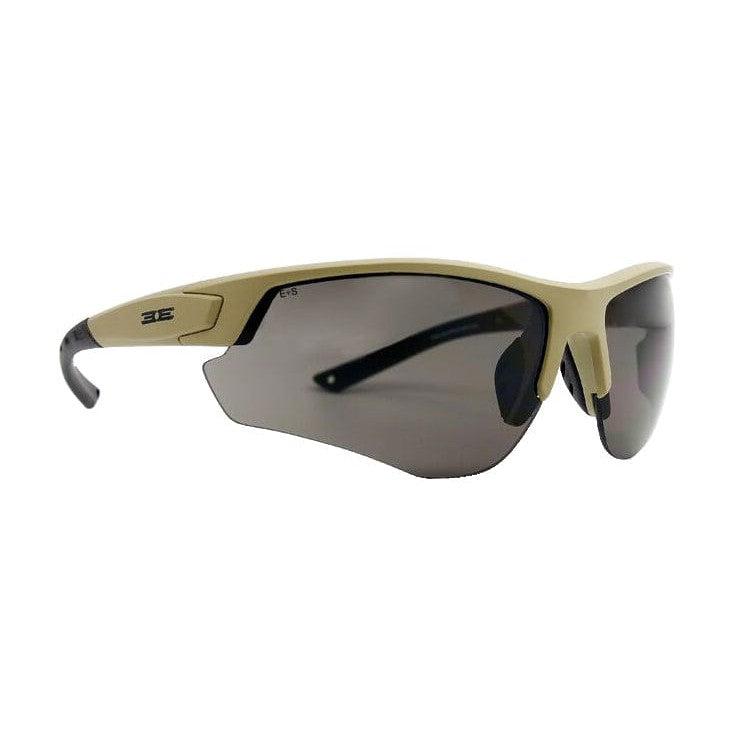 Epoch Eyewear Grunt Tactical Safety Sunglasses-Tan Frame - Smoke Lens-sku-35605901508768-Safety Glasses USA-1