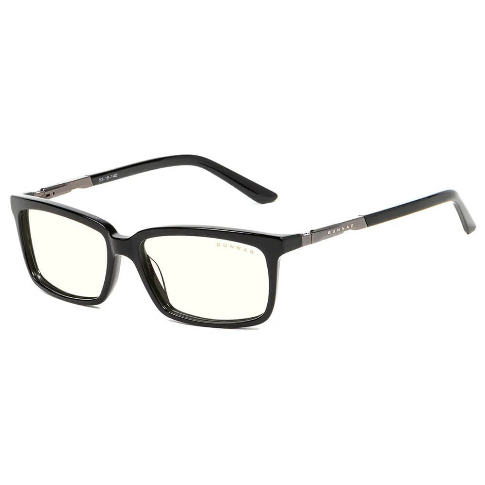 Gunnar Haus Blue Light Computer Glasses-Onyx Frame Clear Lens-HAU-00109-Safety Glasses USA-2