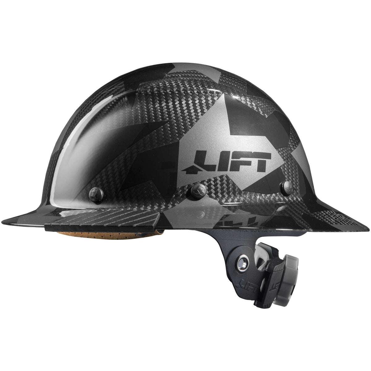 Lift Safety DAX Carbon Fiber Camo Full Brim Hard Hat