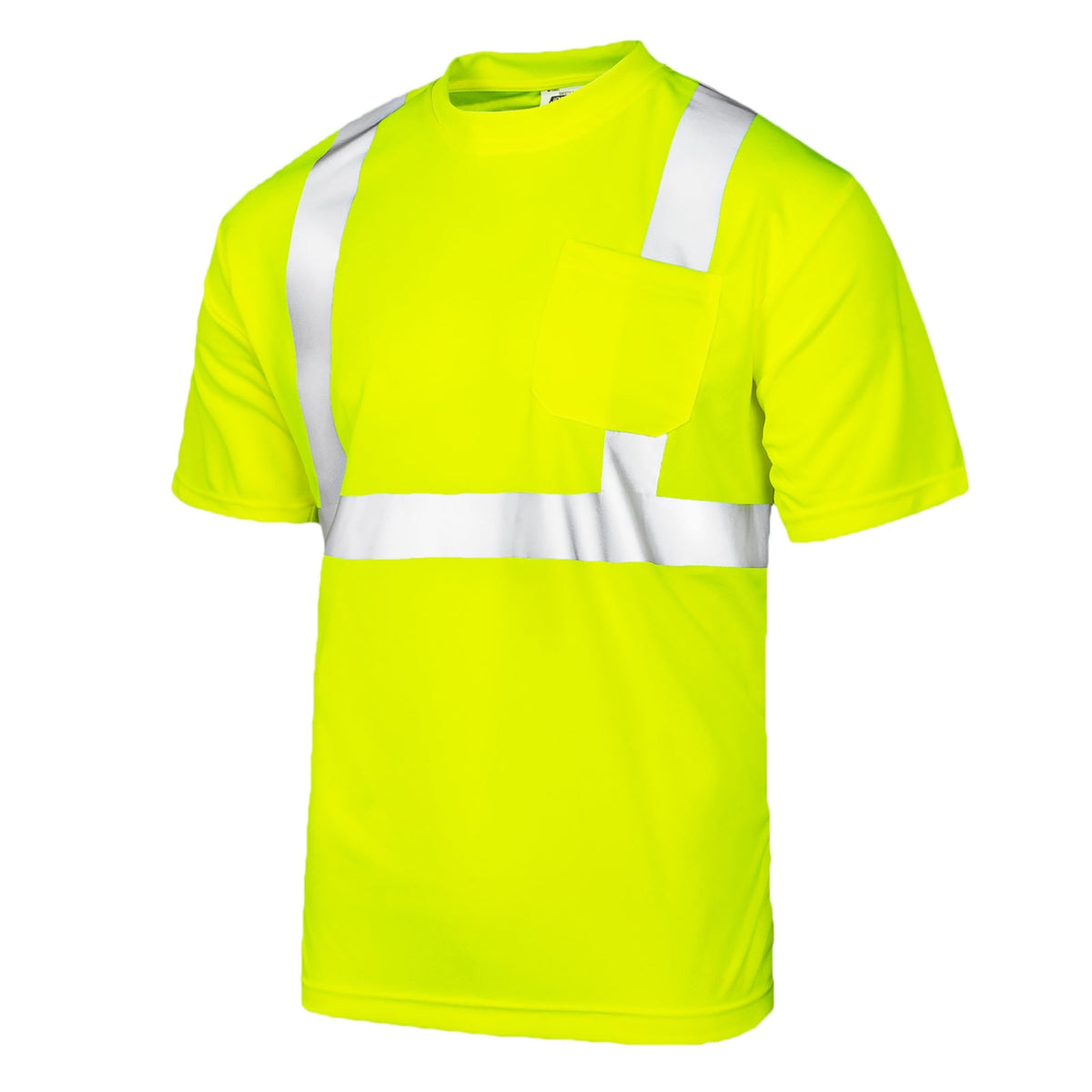 Jorestech Hi-Vis Heat Transfer Reflective Safety Pocket Shirt