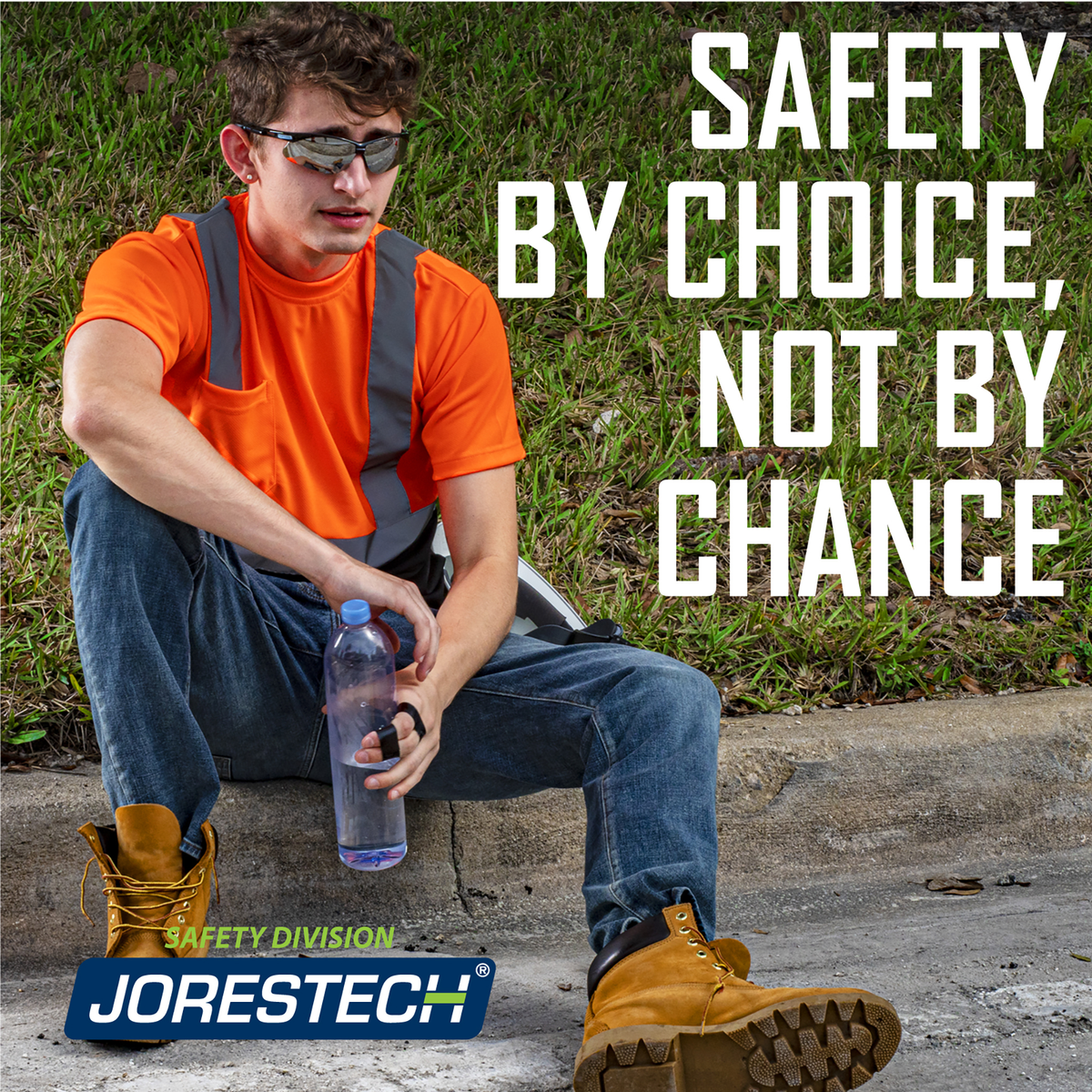 Jorestech Hi-Vis Reflective Dirt-Concealing Safety Shirt